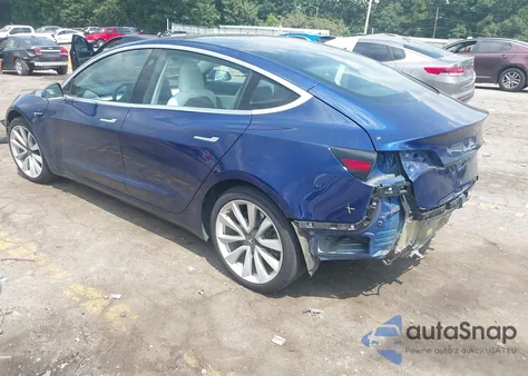 2018 Tesla Model 3 Long Range/Performance из США, поврежденный, VIN 5YJ3E1EB3JF097759